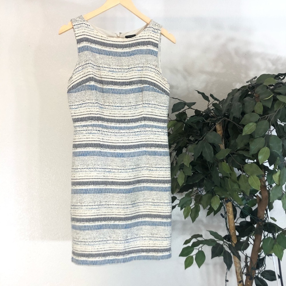 Blue And White Ann Taylor Dress